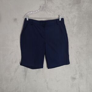 Puma Womens Bermuda Shorts Blue Sz 14